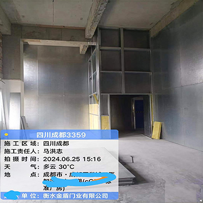 成都醫(yī)學域標準廠房抗爆墻做法